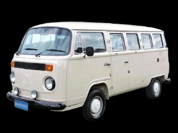 VW - VolksWagen Kombi Standard/ Luxo/ Série Prata - 1997 - Álcool