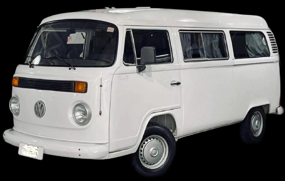 VW - VolksWagen Kombi Standard/ Luxo/ Série Prata - 2001 - Álcool