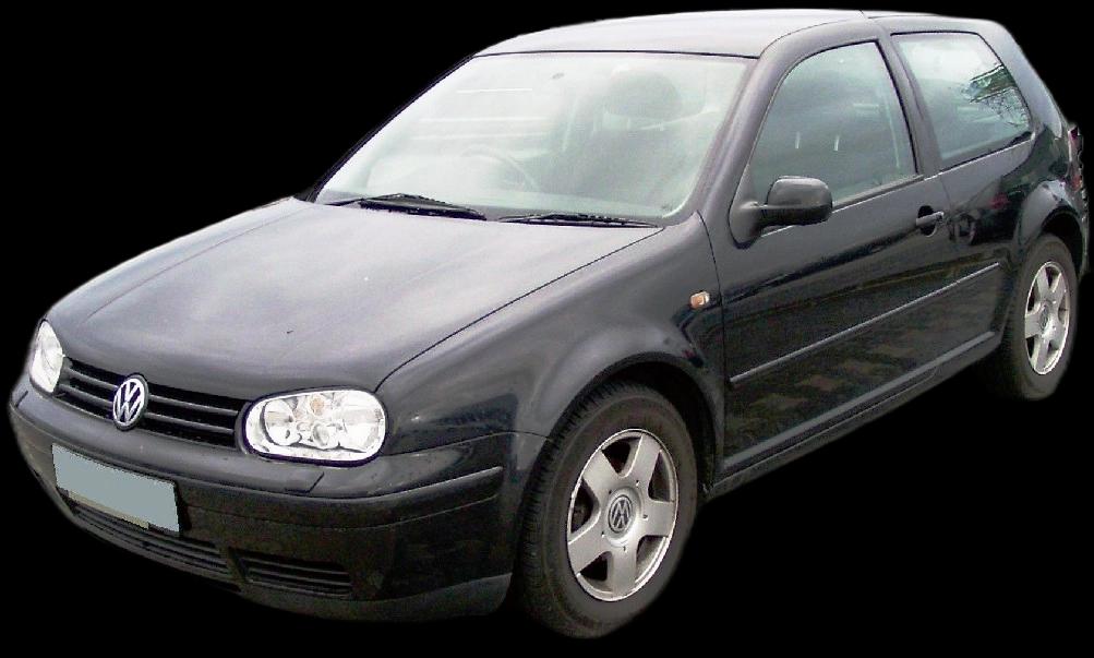 VW - VolksWagen Golf 2.0/2.0 T. Flex Mec.(Black & Silv) - 2001 - Gasolina