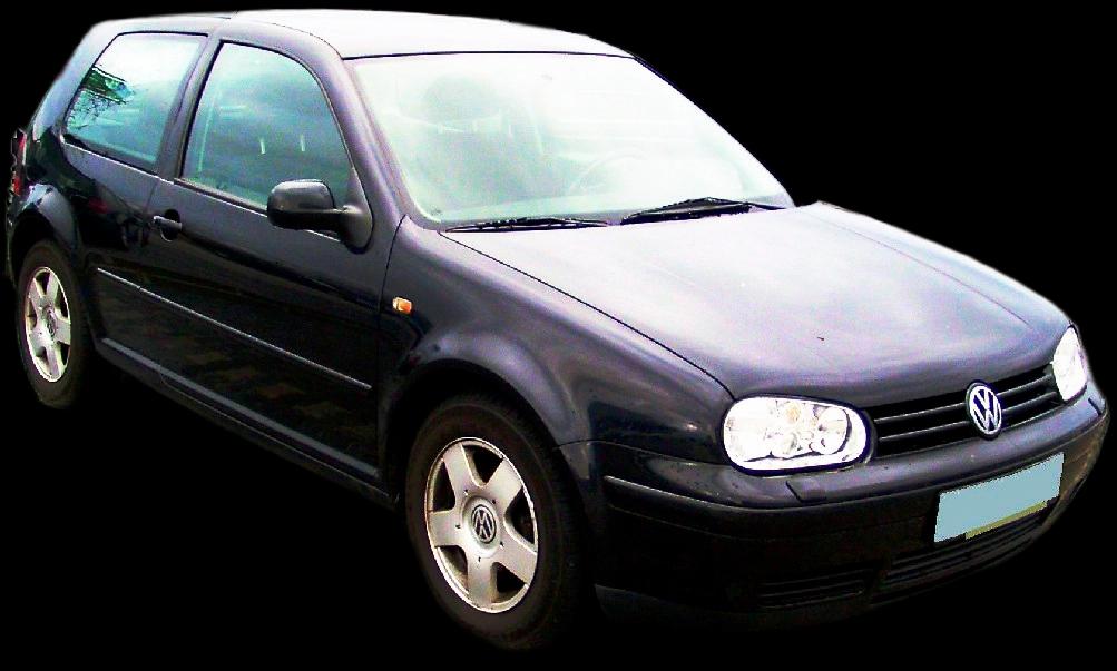 VW - VolksWagen Golf 2.0/2.0 T. Flex Mec.(Black & Silv) - 2002 - Gasolina