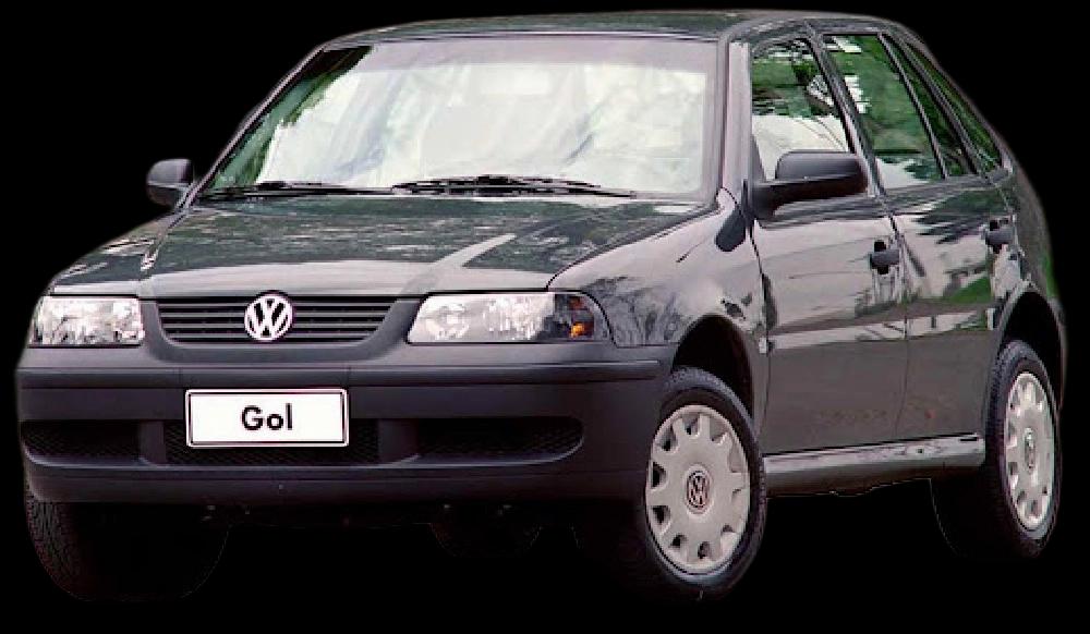 VW - VolksWagen Gol 1.0 Plus 8v 4p - 2001 - Gasolina