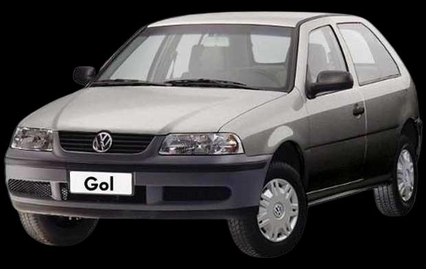 VW - VolksWagen Gol 1.0 Plus 8v 2p - 2001 - Álcool