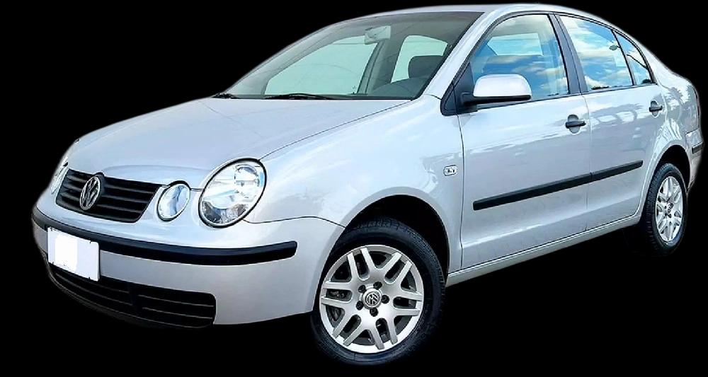 VW - VolksWagen Polo Sedan 1.6 Mi 101cv 8V 4p - 2003 - Gasolina