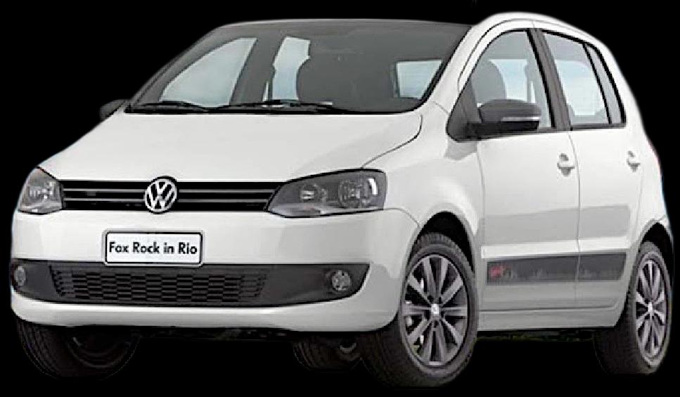 VW - VolksWagen Fox Rock in Rio 1.6 Mi Total Flex 8V 5p - 2014 - Gasolina