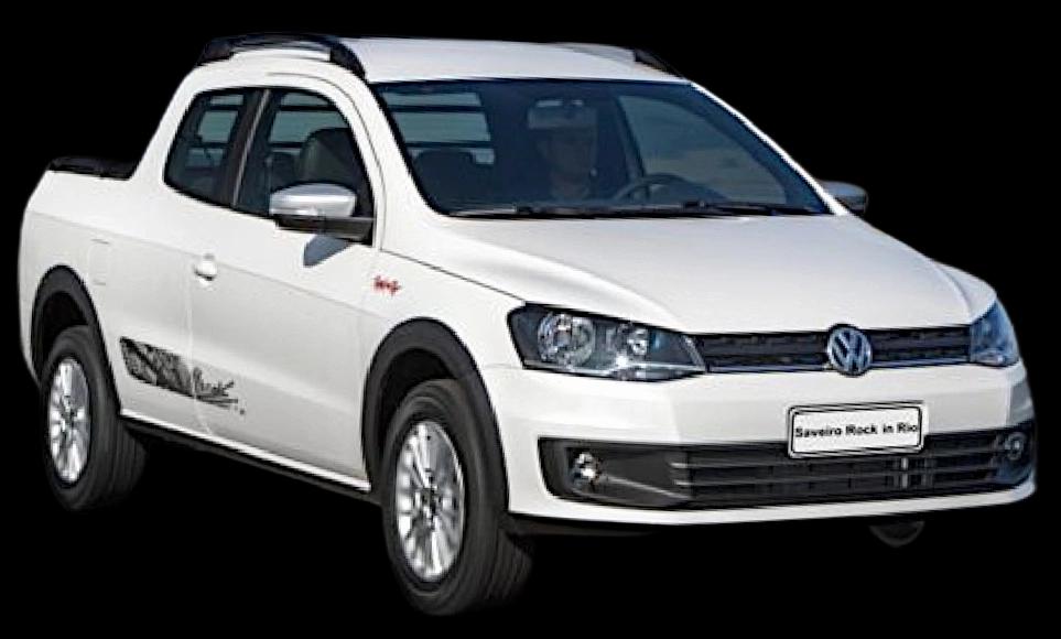 VW - VolksWagen Saveiro Rock in Rio 1.6 Total Flex 8V CD - 2016 - Gasolina