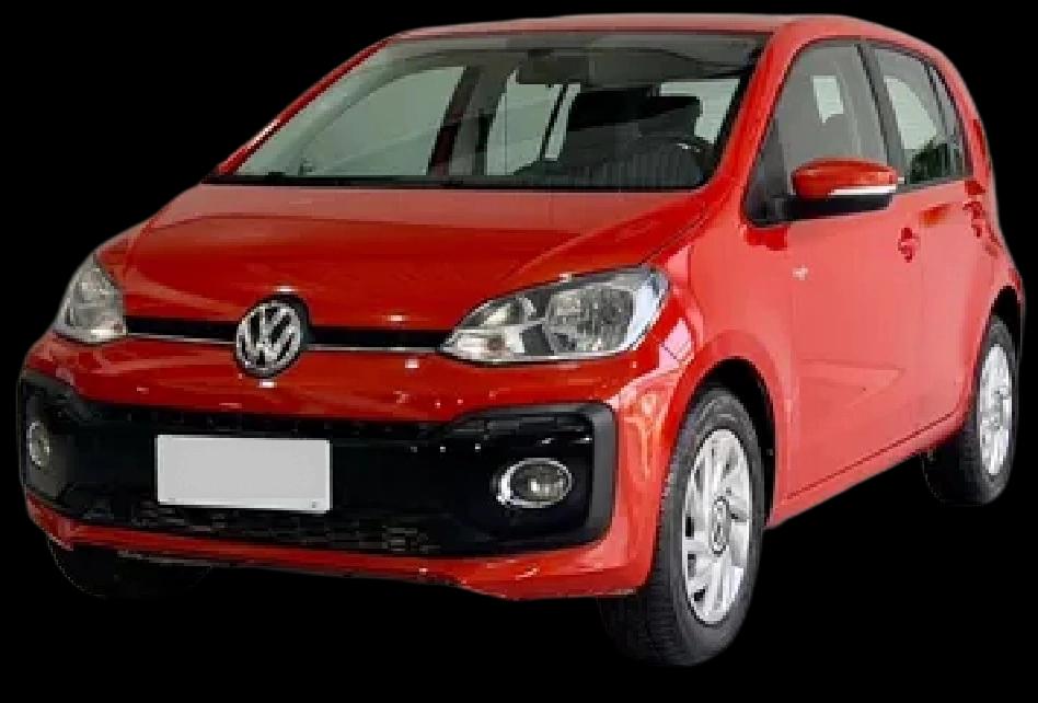 VW - VolksWagen up! black/white/red 1.0 TSI TFlex 12V 5p - 2016 - Gasolina