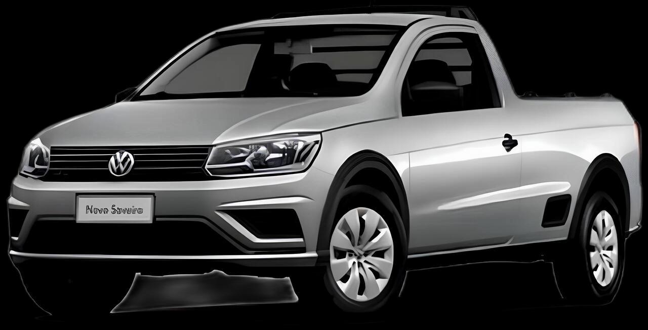 VW - VolksWagen Saveiro Robust 1.6 Total Flex 16V  - 2025 - Gasolina