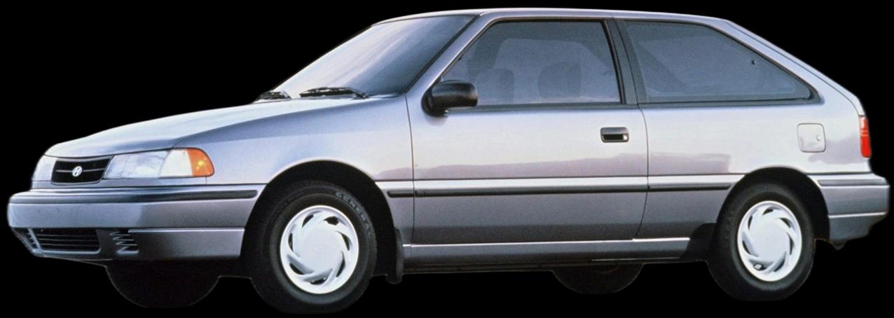 Hyundai Excel L - 1991 - Gasolina