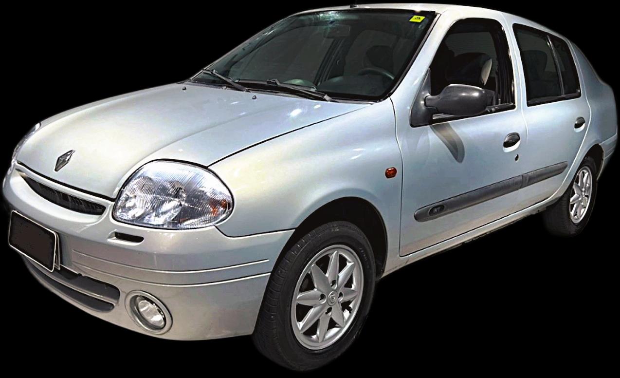 Renault Clio Sed.RL/Auth.1.0/1.0 Hi-Power 16V 4p - 2002 - Gasolina